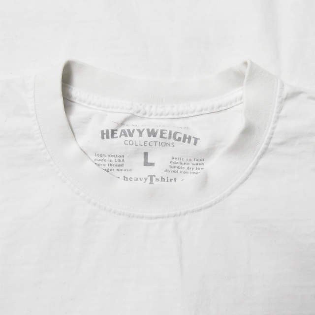 HEAVYWEIGHT COLLECTIONS｜Pocket Tee WHITE
