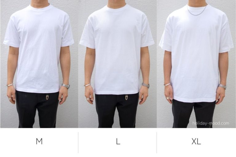 【M.L.XL比較】ヘインズビーフィー〈Hanes Beefy〉Tシャツのサイズは結局どれがいい？ | URATA WEB