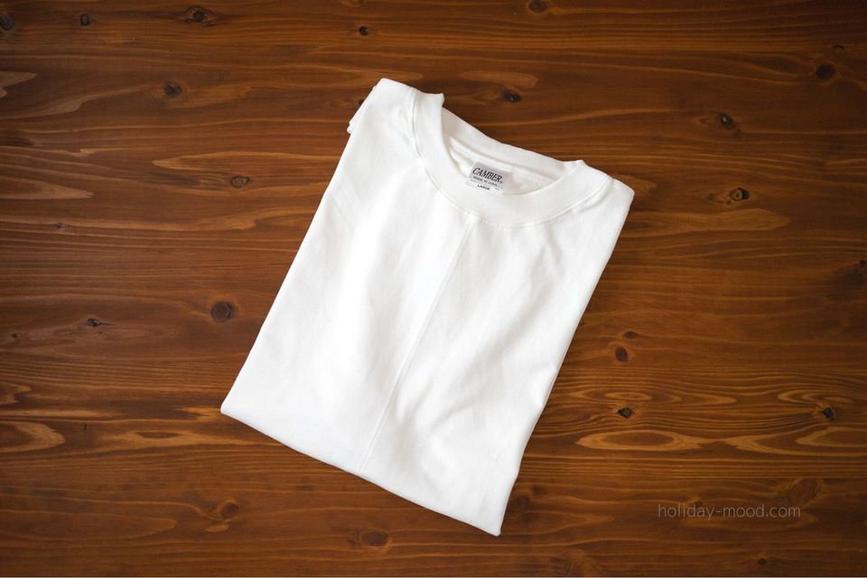 CAMBER（キャンバー）マックスウェイトTシャツ301最強の白T